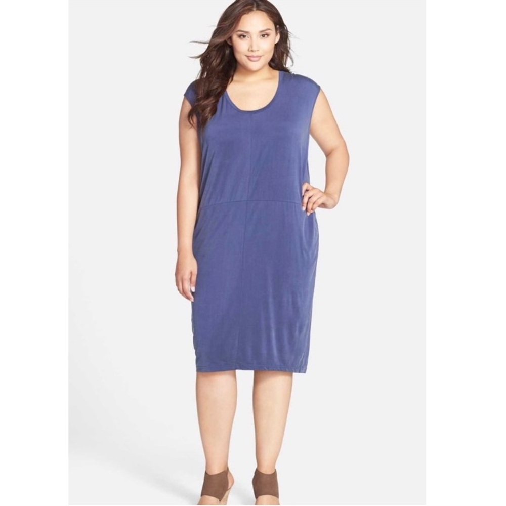 RARE Designer Plus Size Shift Dress